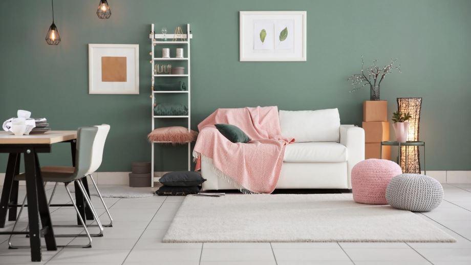 fashionable furniture in the living room