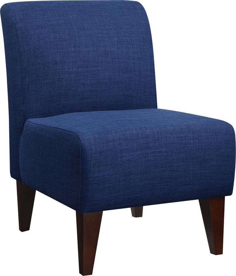 Elements Accent Chairs - 35" North Accent Slipper Chair Blue