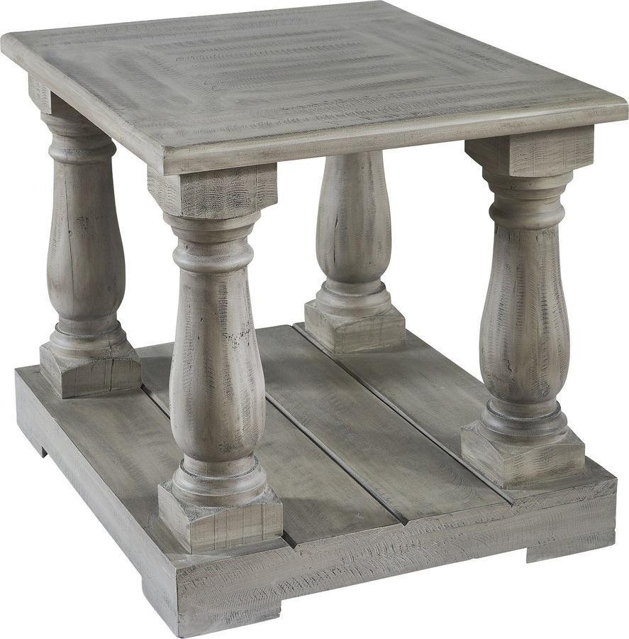 Elements Side & End Tables - Baxter Four Pedestal End Table