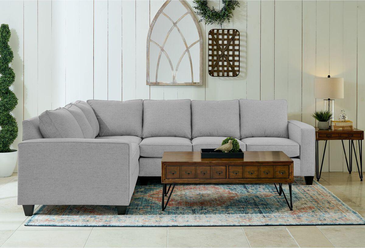 Elements Sectional Sofas - Boha Sectional Set in Sincere Austere Austere