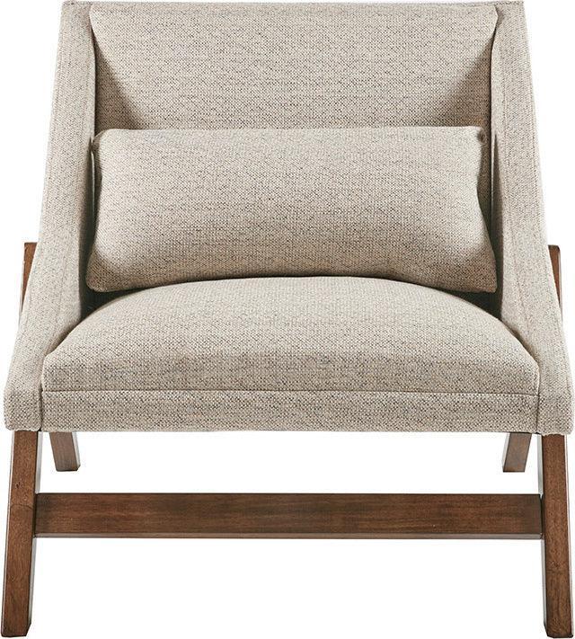 Olliix.com Accent Chairs - Boomerang Accent Chair Brown