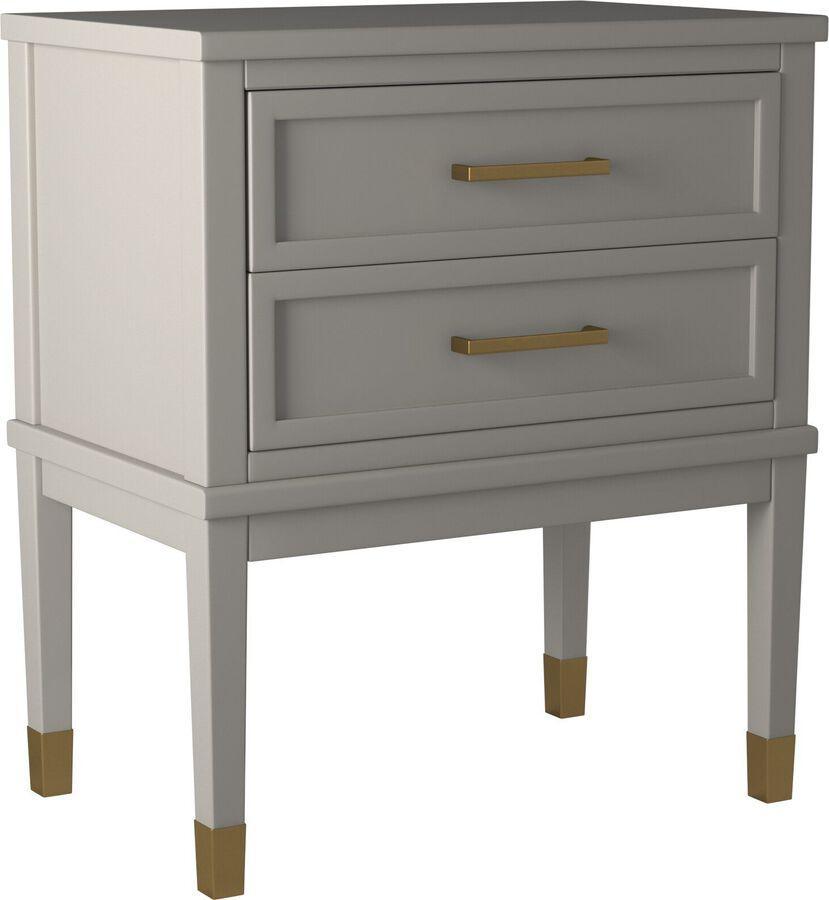 Elements Side & End Tables - Brody Side Table in Grey