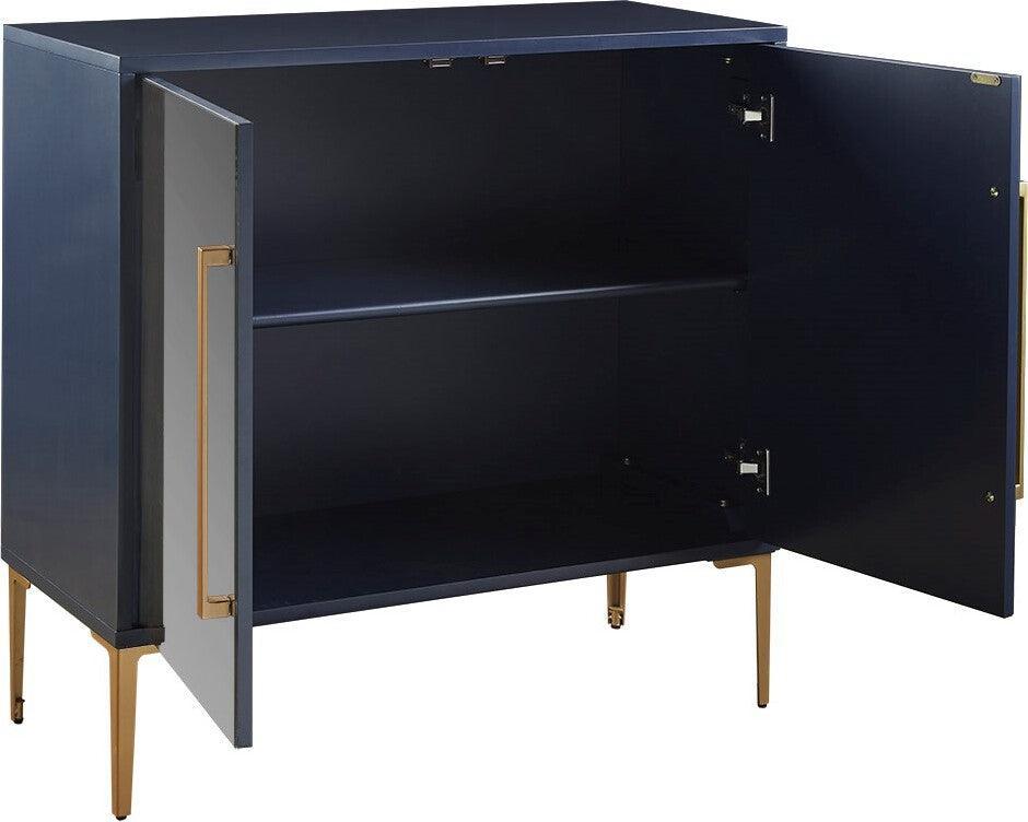 Olliix.com Cabinets & Wardrobes - Casey Accent Cabinet with 2 Mirror Doors