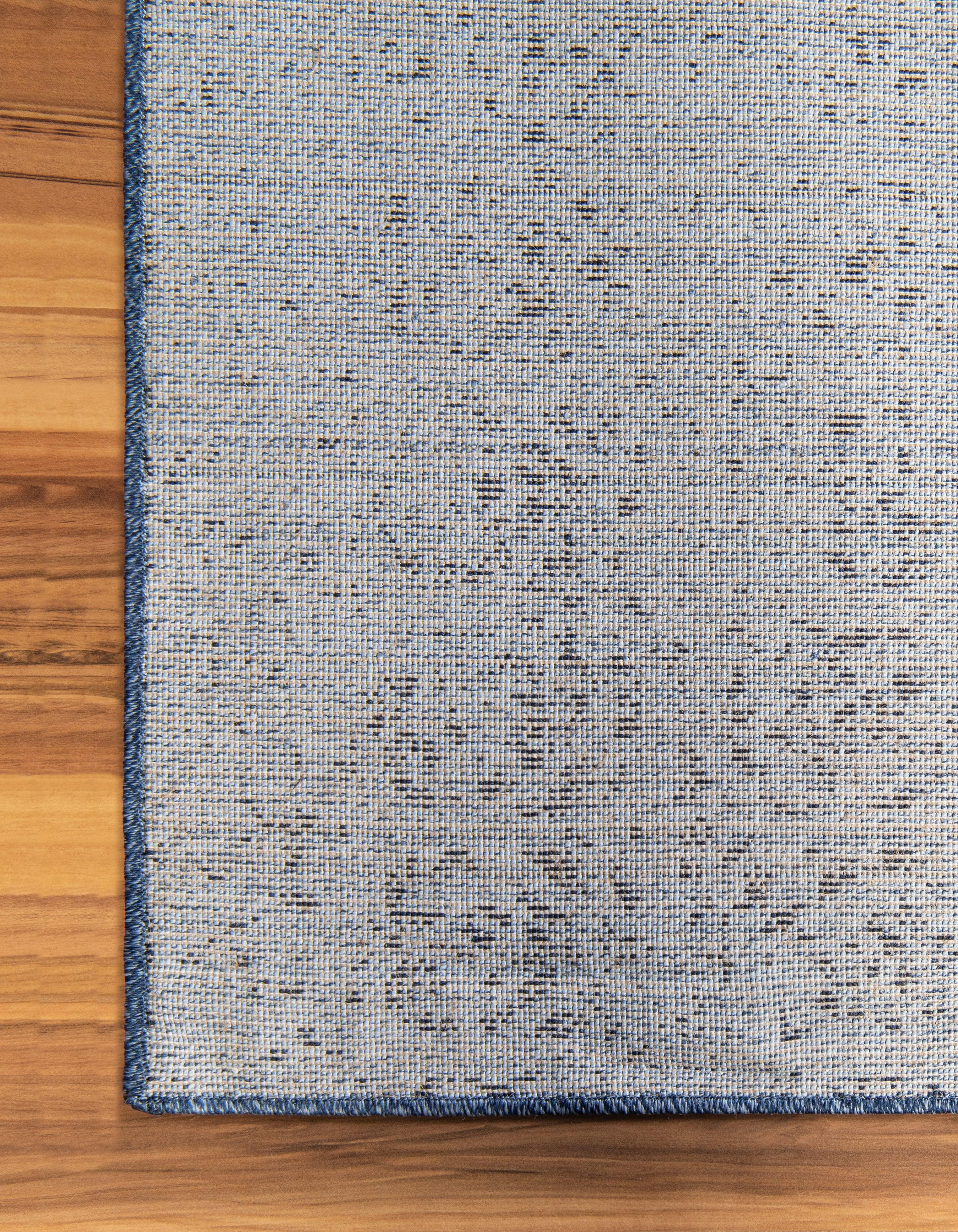 Unique Loom Indoor Rugs - Del Mar 5x8 Rug Blue