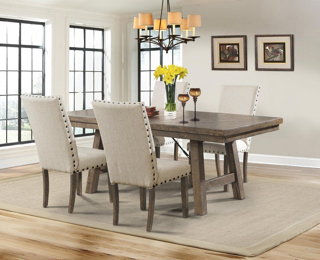 Elements Dining Sets - Dex 5PC Dining Set-Table, 4 Upholstered Side Chairs