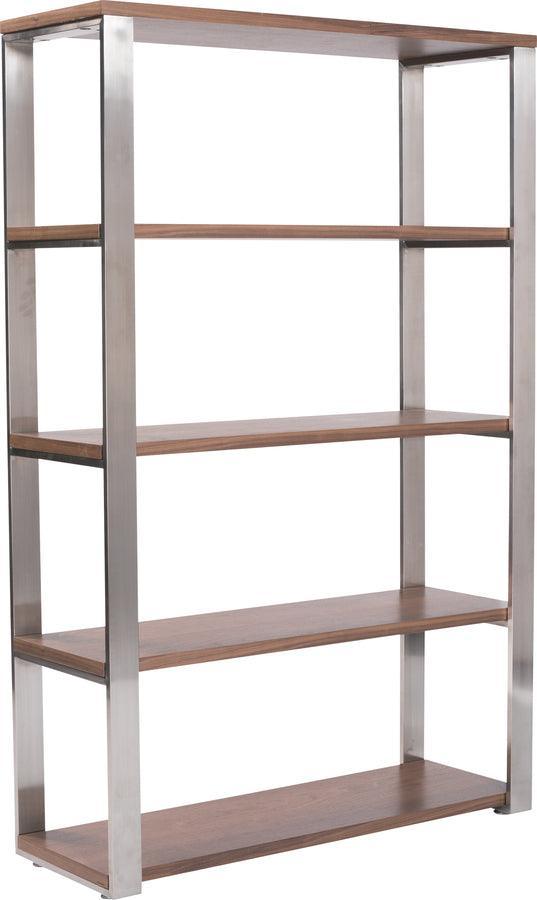 Euro Style Shelves - Dillon 40" Shelving Unit Walnut