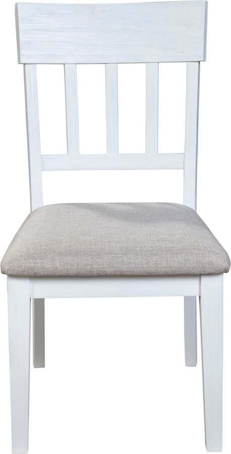 Alpine Furniture Dining Chairs - Donham Set of 2 Side Chairs White