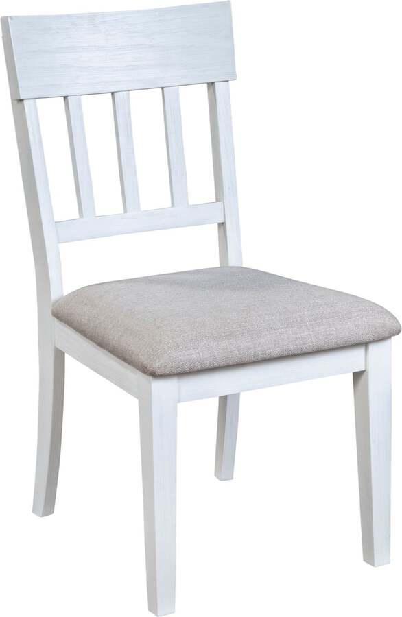 Alpine Furniture Dining Chairs - Donham Set of 2 Side Chairs White