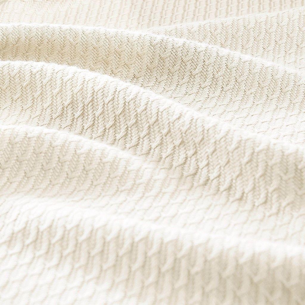 Olliix.com Comforters & Blankets - Egyptian Cotton Full | Queen Blanket Ivory