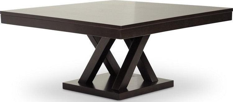 Wholesale Interiors Coffee Tables - Everdon Modern Coffee Table Dark Brown