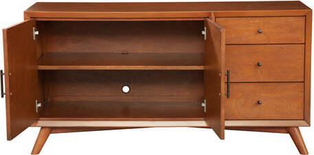 Alpine Furniture Buffets & Cabinets - Flynn Sideboard, Acorn