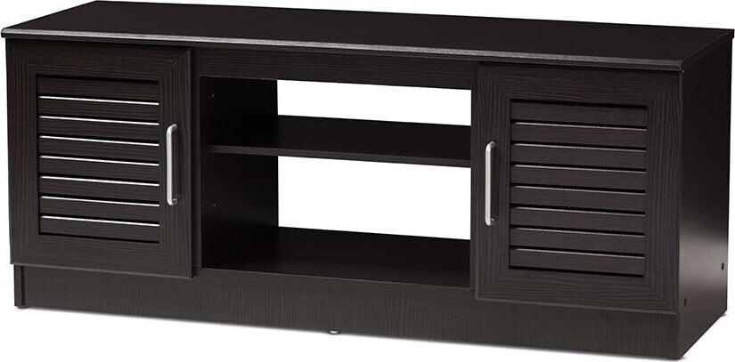 Wholesale Interiors TV & Media Units - Gianna TV Stand Wenge Dark Drown