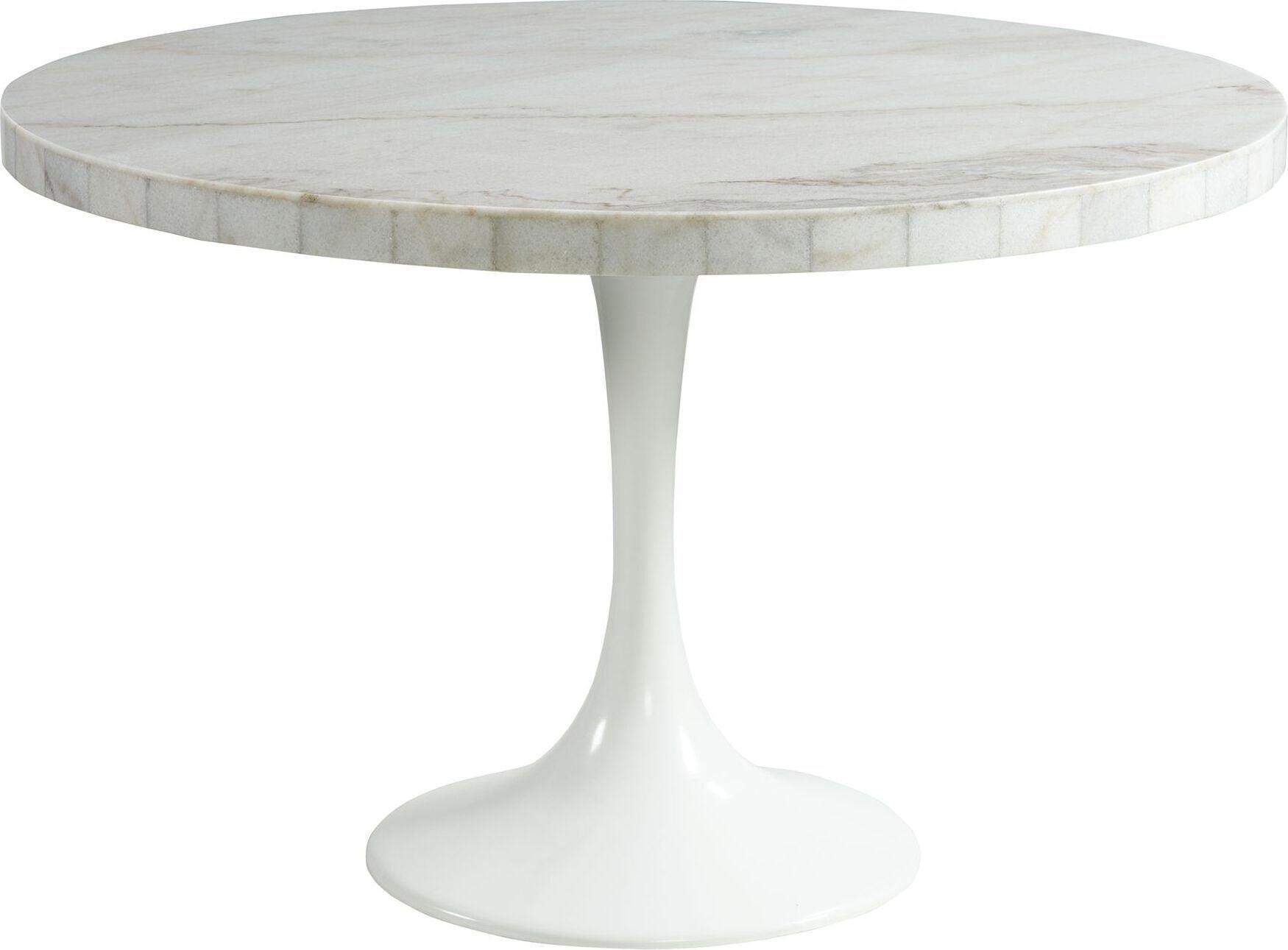 Elements Dining Tables - Mardelle Round Dining Table in White