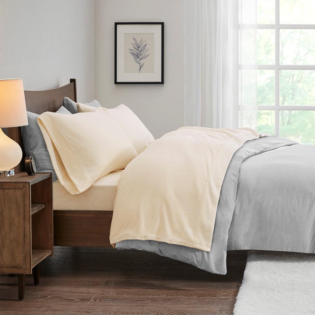 White fleece 2025 sheets