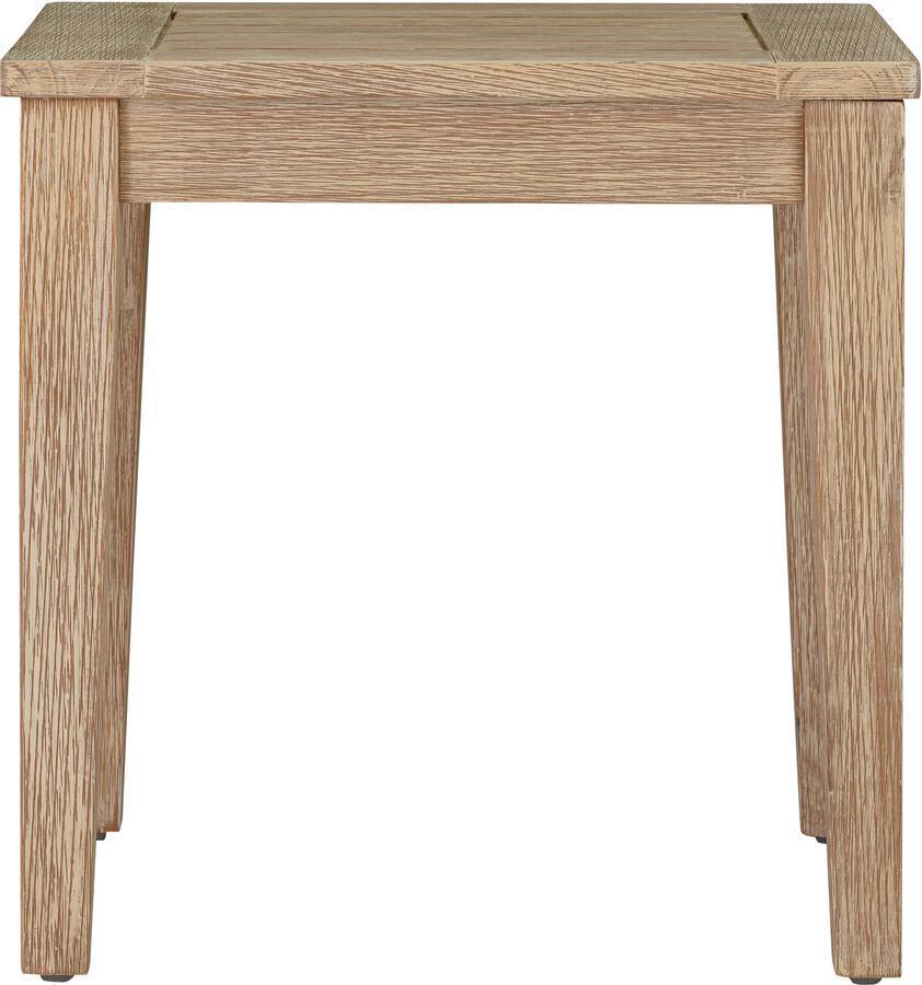 Tov Furniture Outdoor Side Tables - Miriam Natural Beige Outdoor End Table