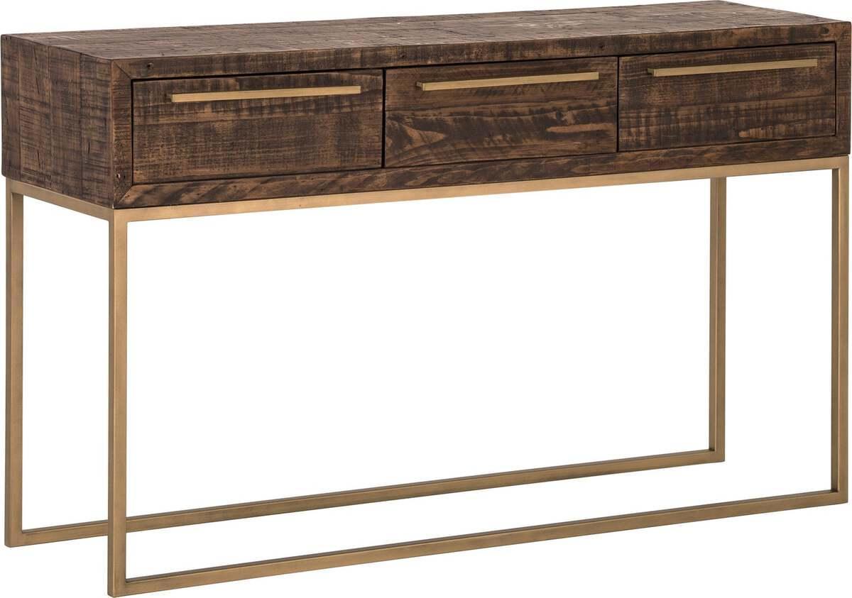 Alpine Furniture Consoles - Monterey Hall Table Smokey Taupe