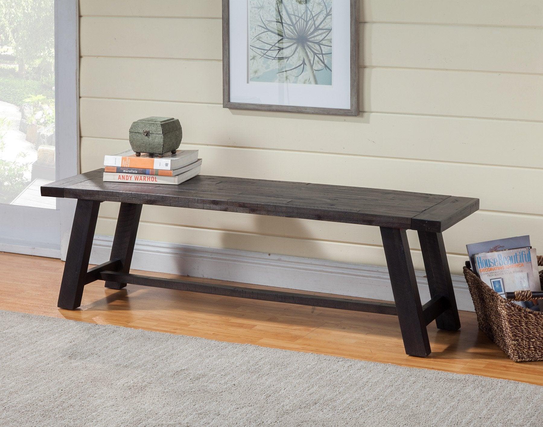 Alpine Furniture Benches - Newberry Bench Salvaged Grey