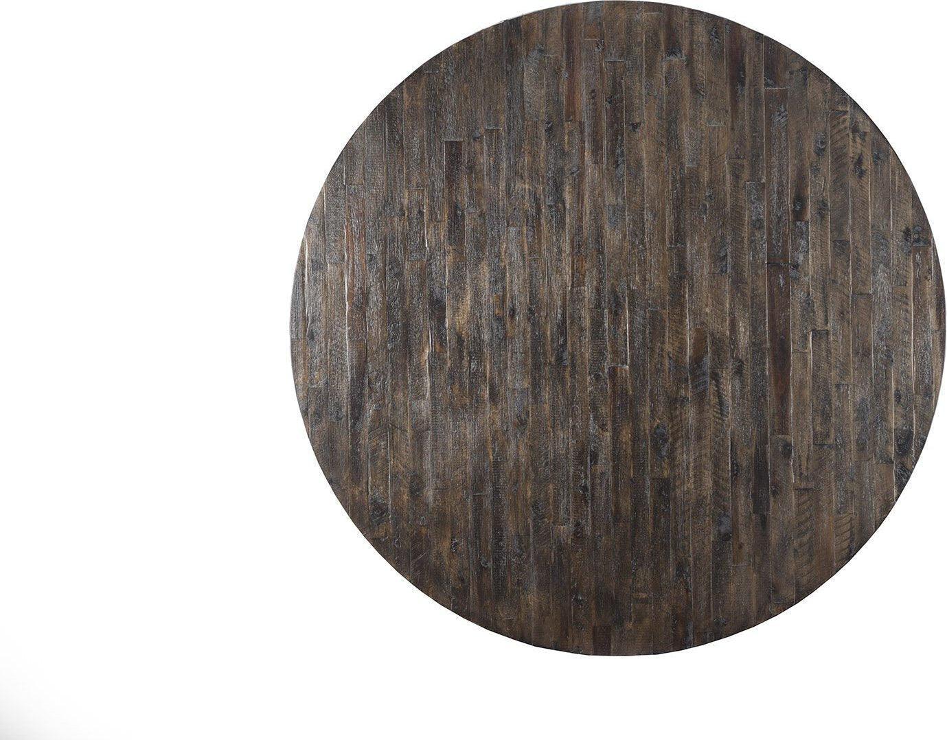 Alpine Furniture Dining Tables - Newberry Round Dining Table Salvaged Grey
