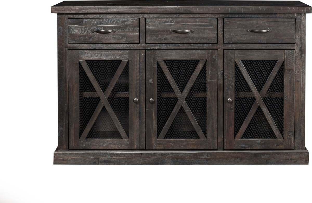Alpine Furniture Buffets & Sideboards - Newberry Sideboard, Salvaged Grey