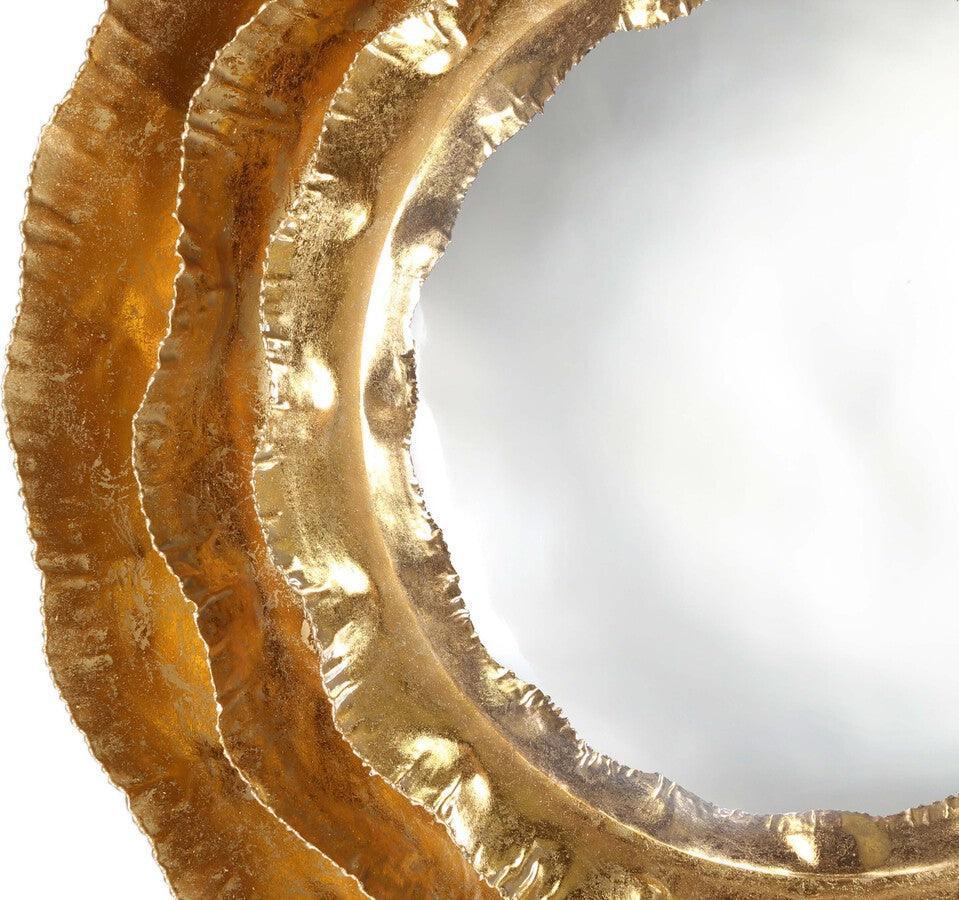 Tov Furniture Mirrors - Petal Gold Mirror