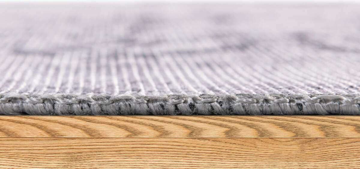Unique Loom Indoor Rugs - Revival Traditional 9x12 Rectangular Rug Charcoal