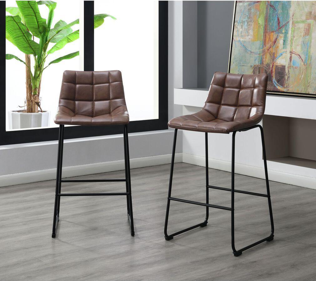 Elements Barstools - Richmond 30" Bar Stool in Cappuccino