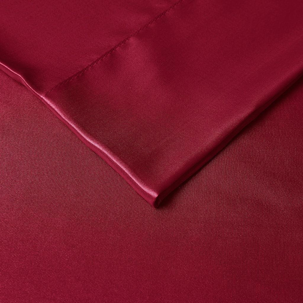 Olliix.com Pillowcases & Shams - Satin King Pillowcase Red