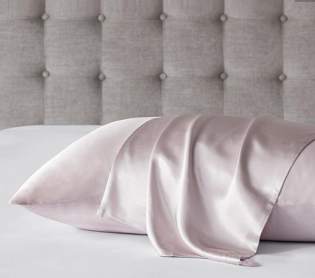 Olliix.com Pillowcases & Shams - Silk Queen Pillowcase Pink