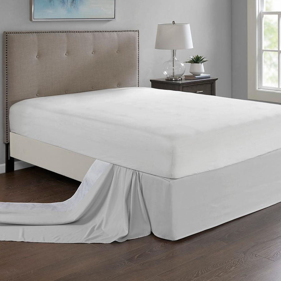Wrap around bed skirt gray cheap