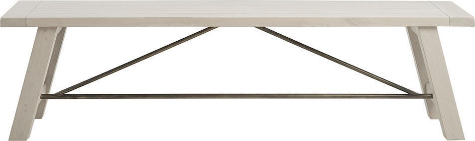 Olliix.com Benches - Sonoma Dining Bench Reclaimed White