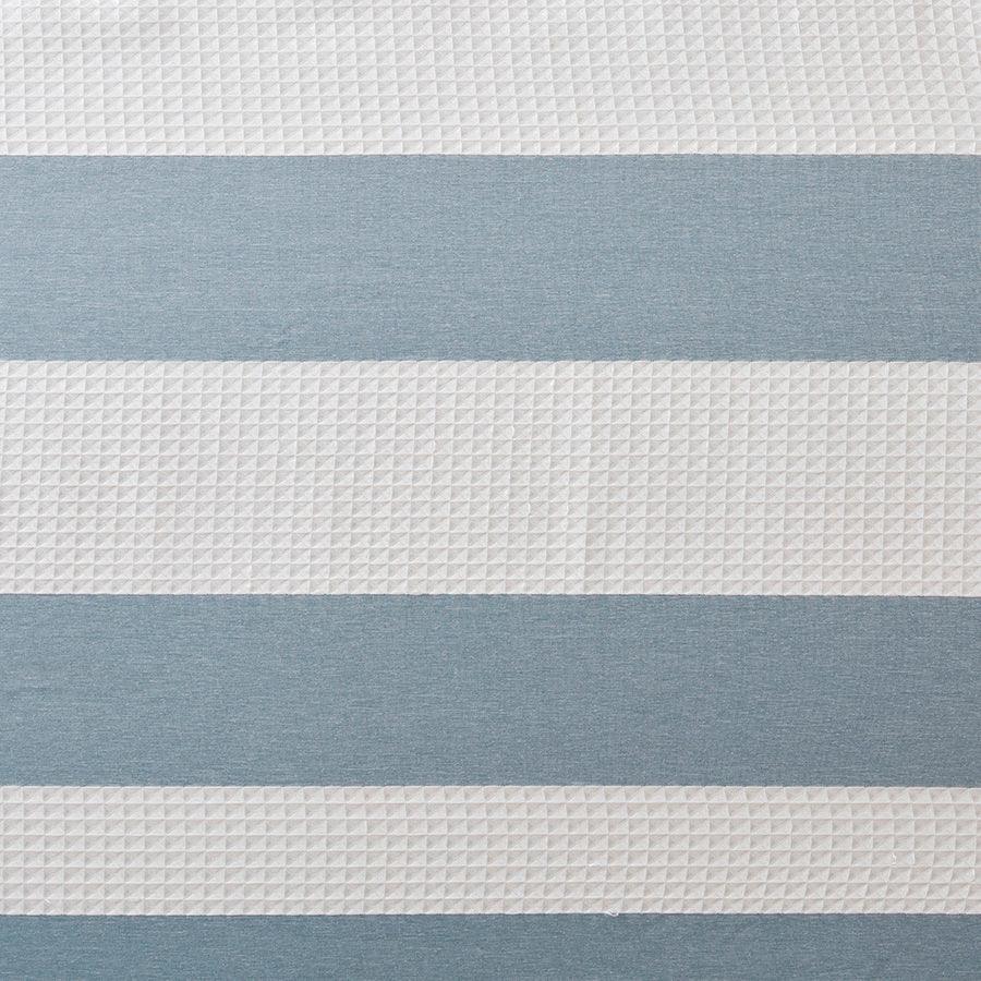 Olliix.com Shower Curtains - Spa Waffle Shower Curtain with 3M Treatment Blue-MP70-4987