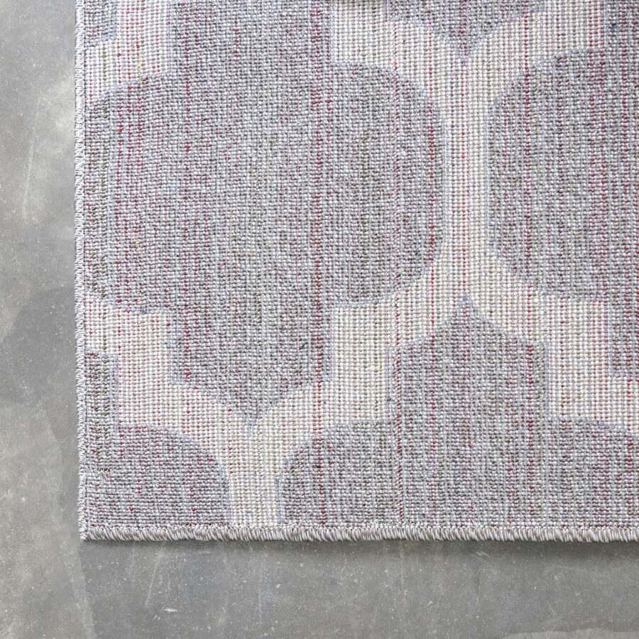 Unique Loom Indoor Rugs - Trellis Contemporary Palace Rectangular Rug Gray