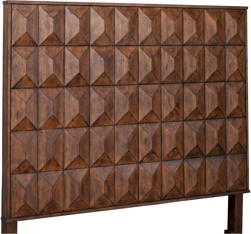 Alpine Furniture Headboards - Trig Standard King Headboard Mahogany
