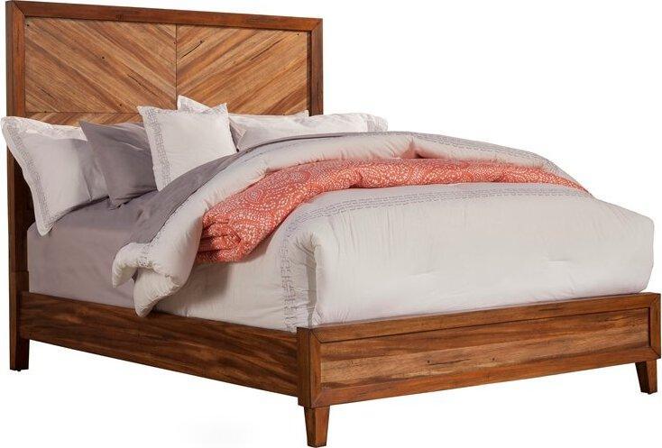 Alpine Furniture Beds - Trinidad Queen Bed Brown