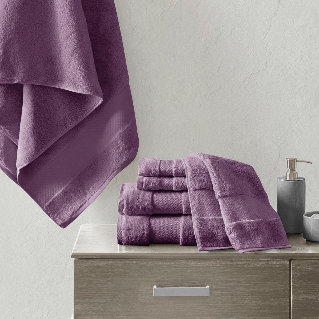 Shop | Linens Turkish CasaOne Bath Purple Towel Bath |