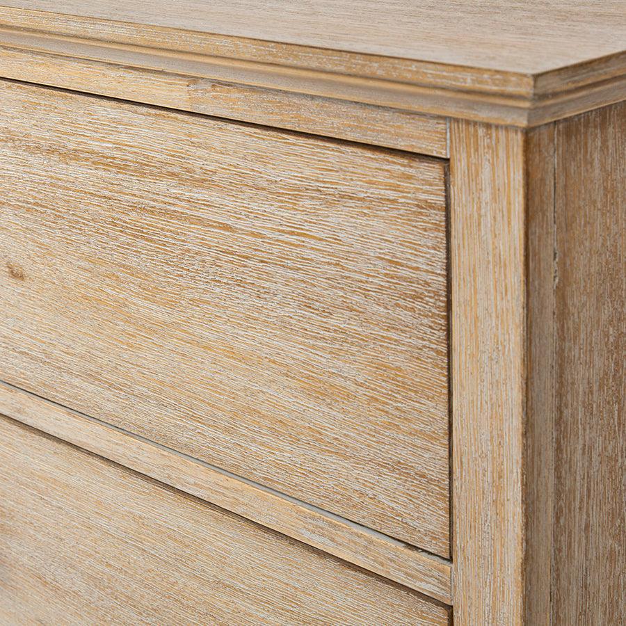 Olliix.com Dressers - Victoria 6-Drawer Dresser Light Natural