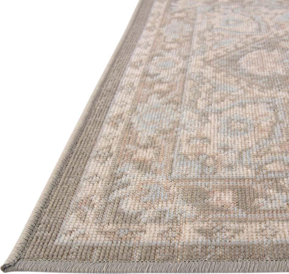 Unique Loom Indoor Rugs - Whitney Coastal 10x14 Rectangular Rug Cloud Gray