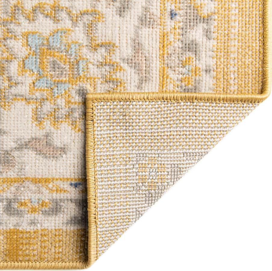 Unique Loom Indoor Rugs - Whitney French 10x14 Rectangular Rug Tuscan Yellow