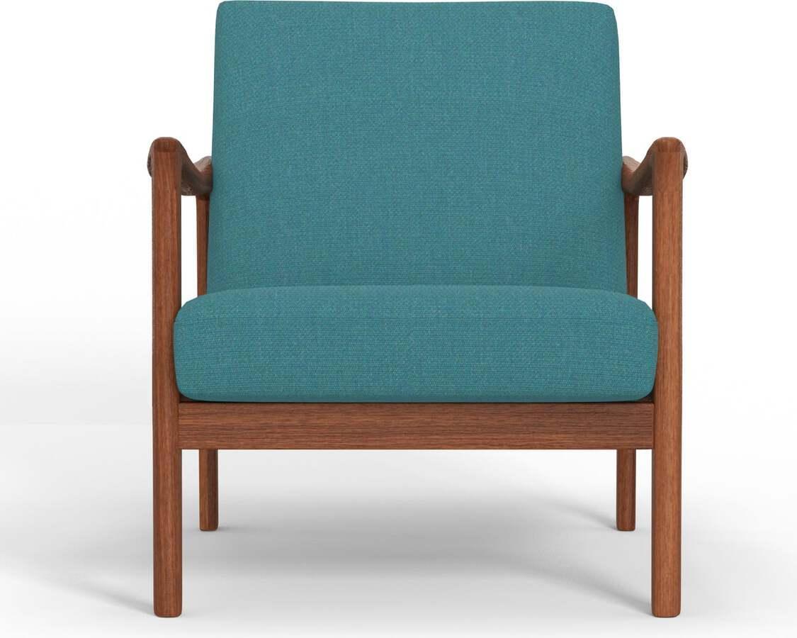 Alpine Furniture Accent Chairs - Zephyr Lounge Chair Turquoise
