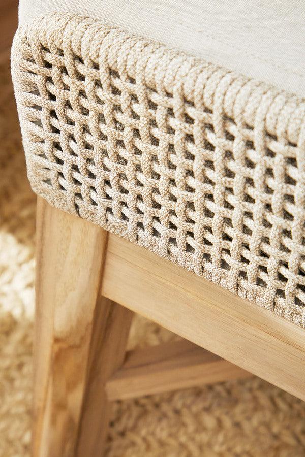 Essentials For Living Outdoor Stools & Benches - Tapestry Outdoor Footstool Taupe