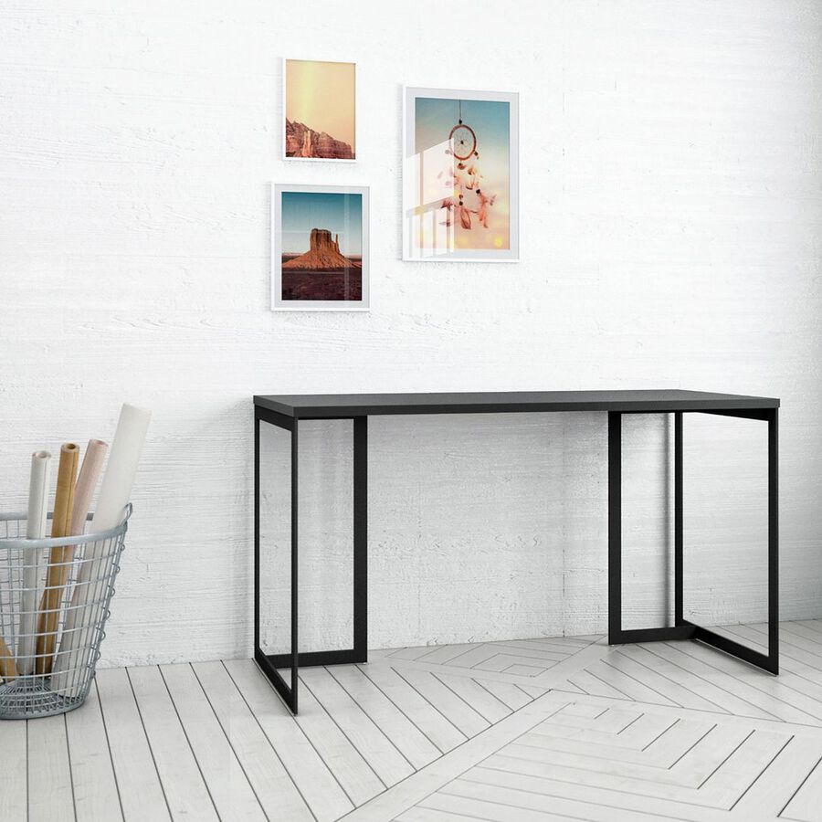 Manhattan Comfort Desks - Lexington 53.15 Desk in Black