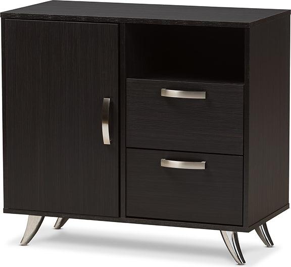 Wholesale Interiors Buffets & Sideboards - Warwick Espresso Finished Wood Sideboard Dark Brown