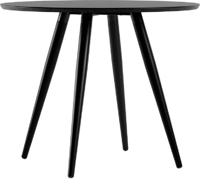 Manhattan Comfort Dining Tables - Athena 35.43 Round Dining Table in Black