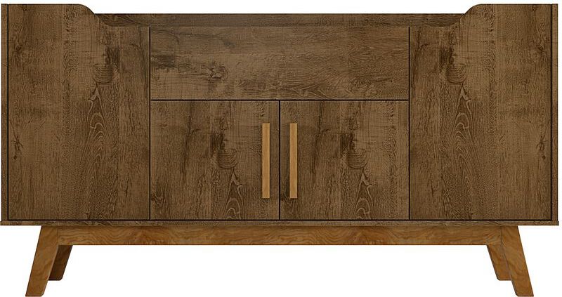 Manhattan Comfort Buffets & Cabinets - Addie 53.54 Sideboard in Rustic Brown