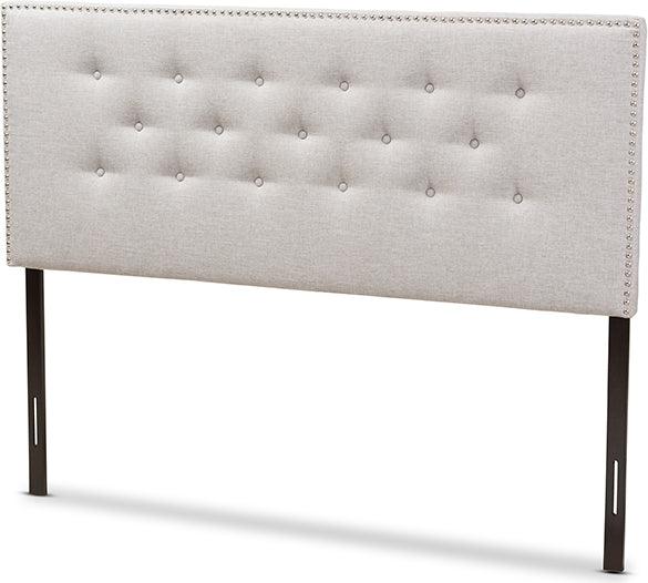 Wholesale Interiors Headboards - Windsor Queen Headboard Grayish Beige