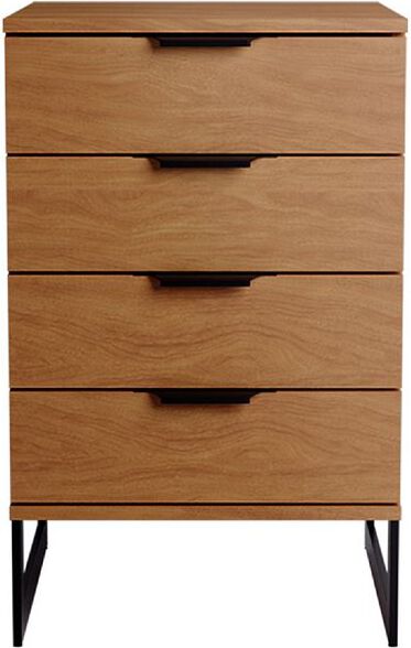 Manhattan Comfort Chest of Drawers - Lexington Desk Drawers in Maple Cream