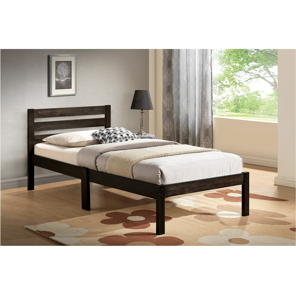 ACME Beds - ACME Donato Twin Bed, Ash Brown