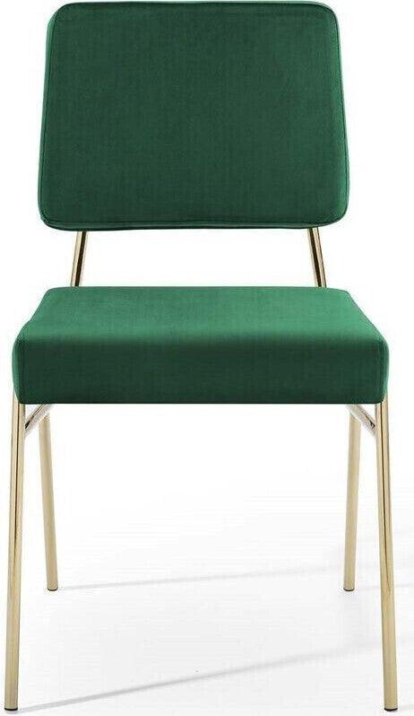 Modway Dining Chairs - Craft Performance Dining Side Chair Gold & Green
