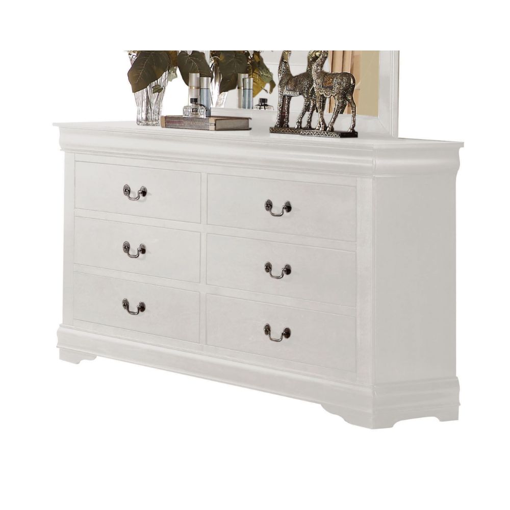ACME Furniture Dressers - Louis Philippe Dresser, White (23835)