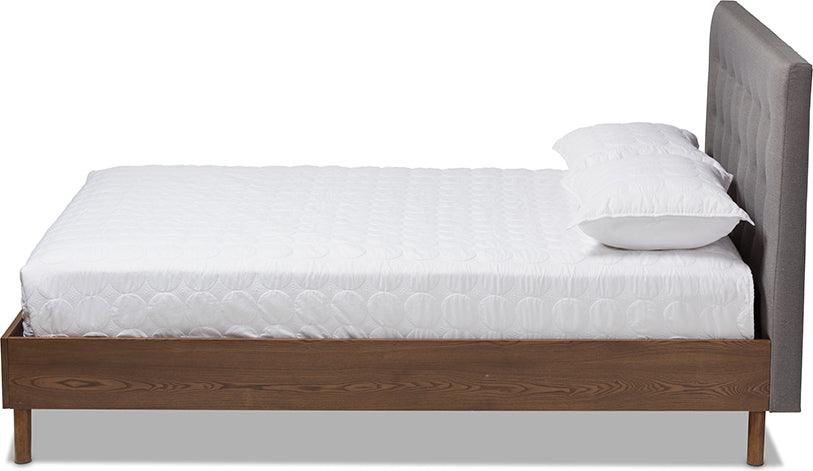 Wholesale Interiors Beds - Alinia King Bed Gray